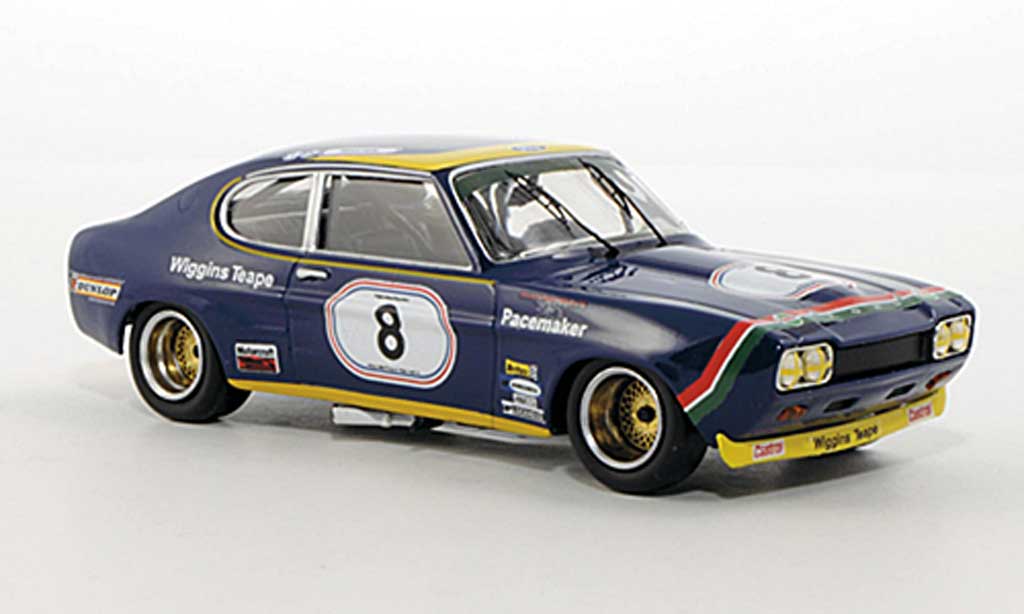 Ford Capri 2600 1/43 Trofeu 2600 MkI No.8 B.Muir Super Sports 200 Silverstone 1972 modelauto