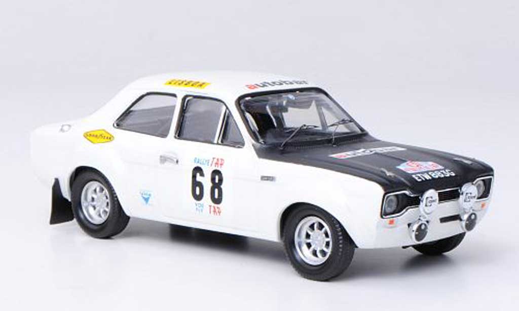Ford Escort MK1 1/43 Trofeu MK1 1600 TC No.68 Autobar T.Fall / H.Liddon Rally Portugal 1970 modelauto