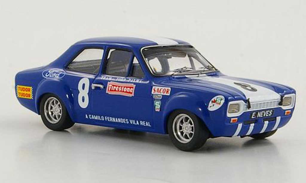 Ford Escort RS 1600 1/43 Trofeu RS 1600 TC No.8 Team -Palma E.Neves 6h Vila Real 1969 modelauto