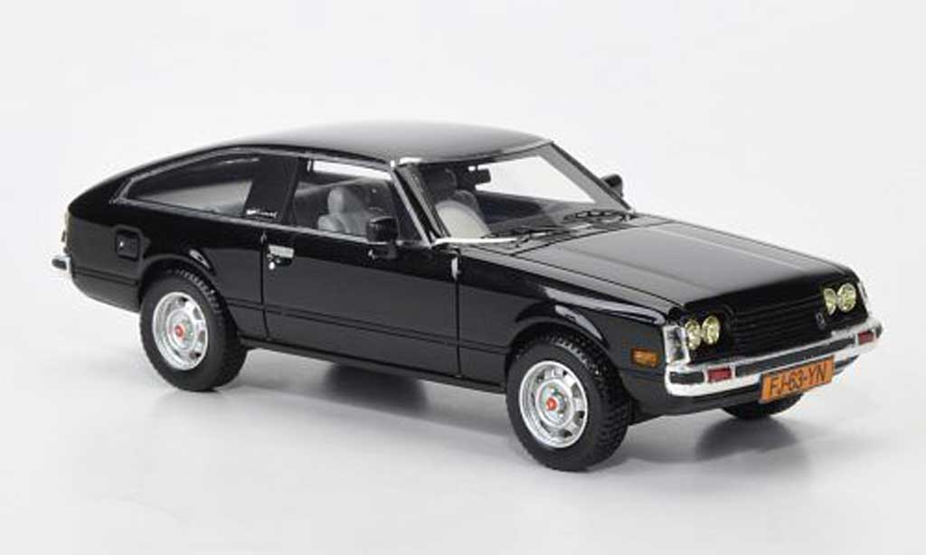 Toyota Celica 1978 1/43 Neo 1978 MkII (A40) zwart modelauto