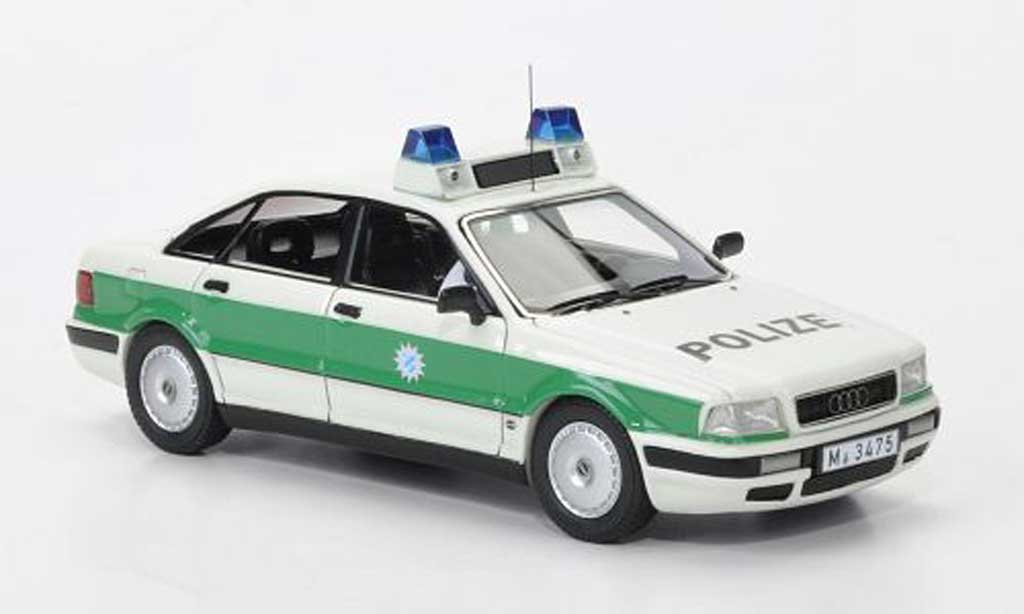 Audi 80 1/43 Neo (B4) Politie Bayern 1992 modelauto