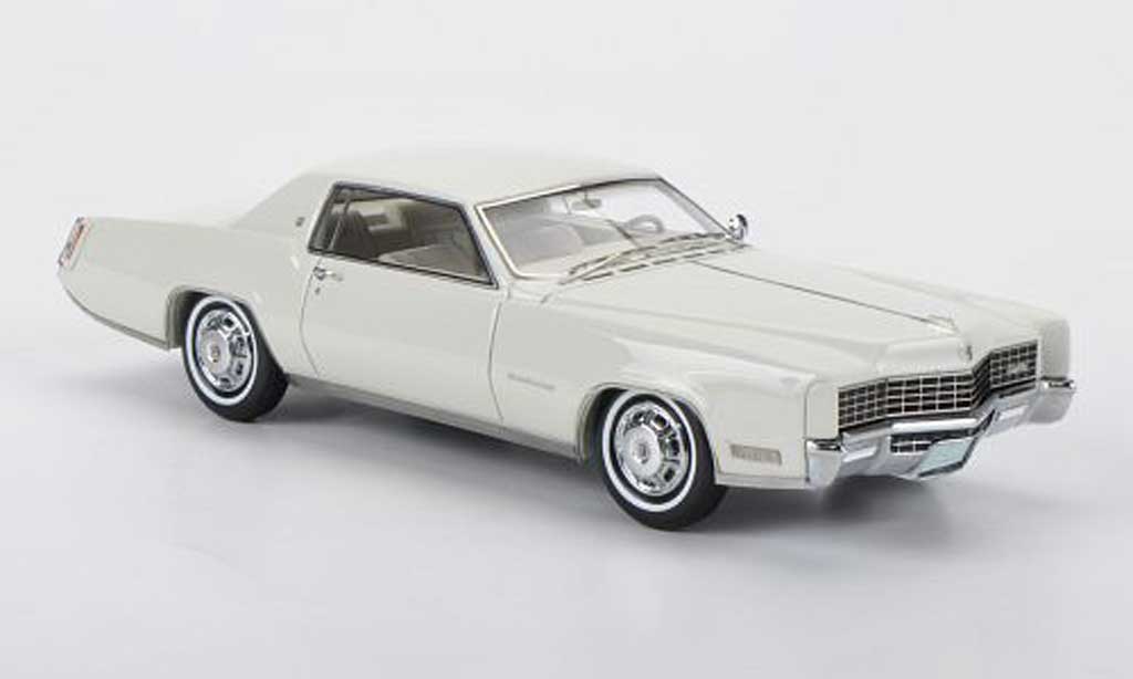 Cadillac Eldorado 1/43 Neo 2-portes Coupe wit 1968 modelauto