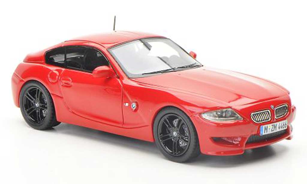 Bmw Z4 E89 1/43 Neo E89 M Coupe rood 2009 modelauto