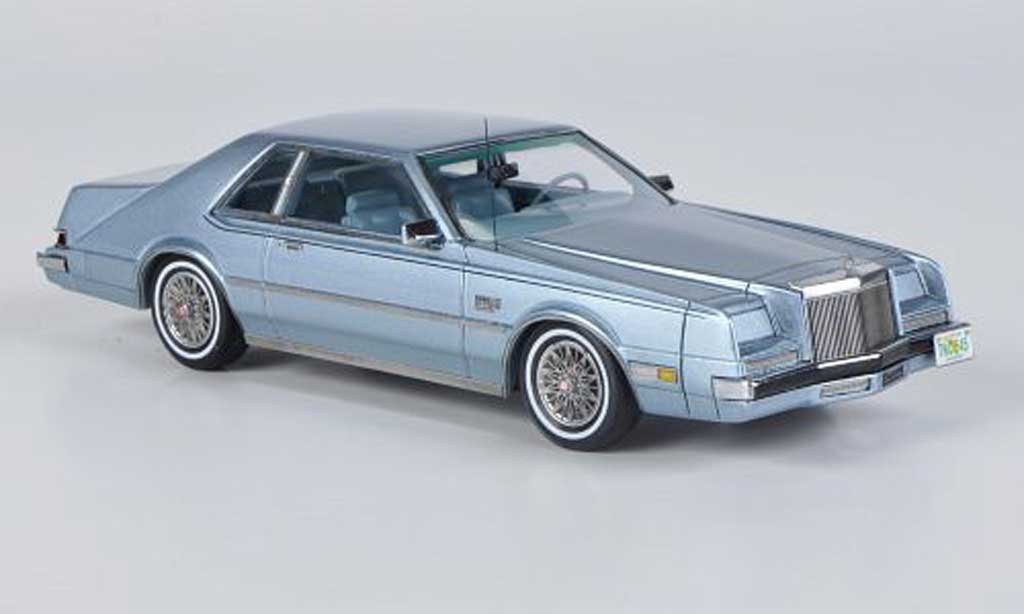 Imperial Coupe 1/43 Neo grijs blauw 1983 modelauto