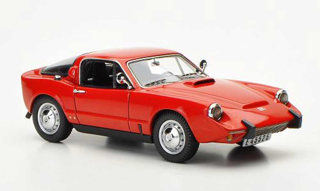 Saab Sonett 1966 1/43 Neo 1966 II rood modelauto