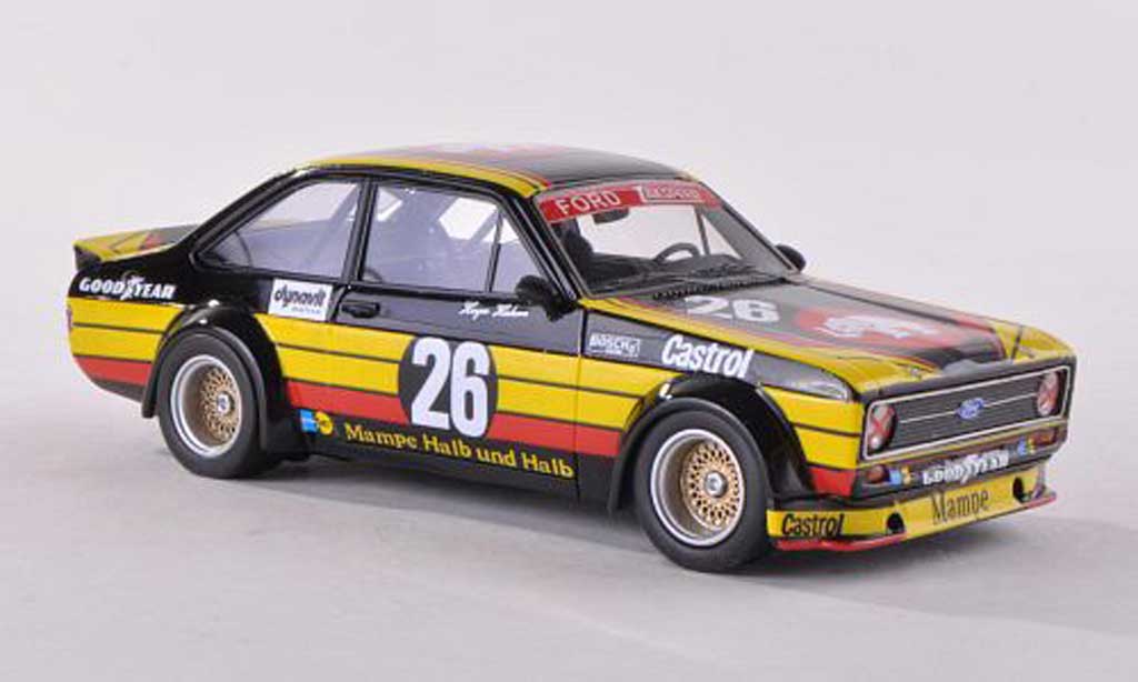 Ford Escort MK2 1/43 Neo MK2 Gr.2 No.26 Mampe ETCC 1977 Heyer/Hahne modelauto