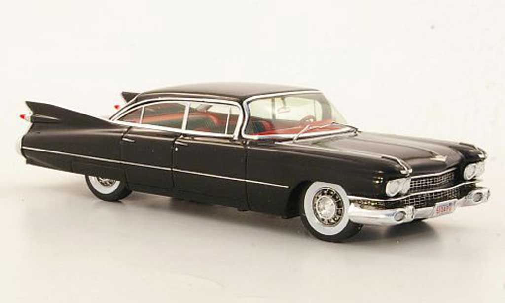 Cadillac Serie 62 1957 1/43 Spark 1957 4-portes 6-Window Hardtop Sedan zwart Sondermodell MCW L.E. 300 modelauto