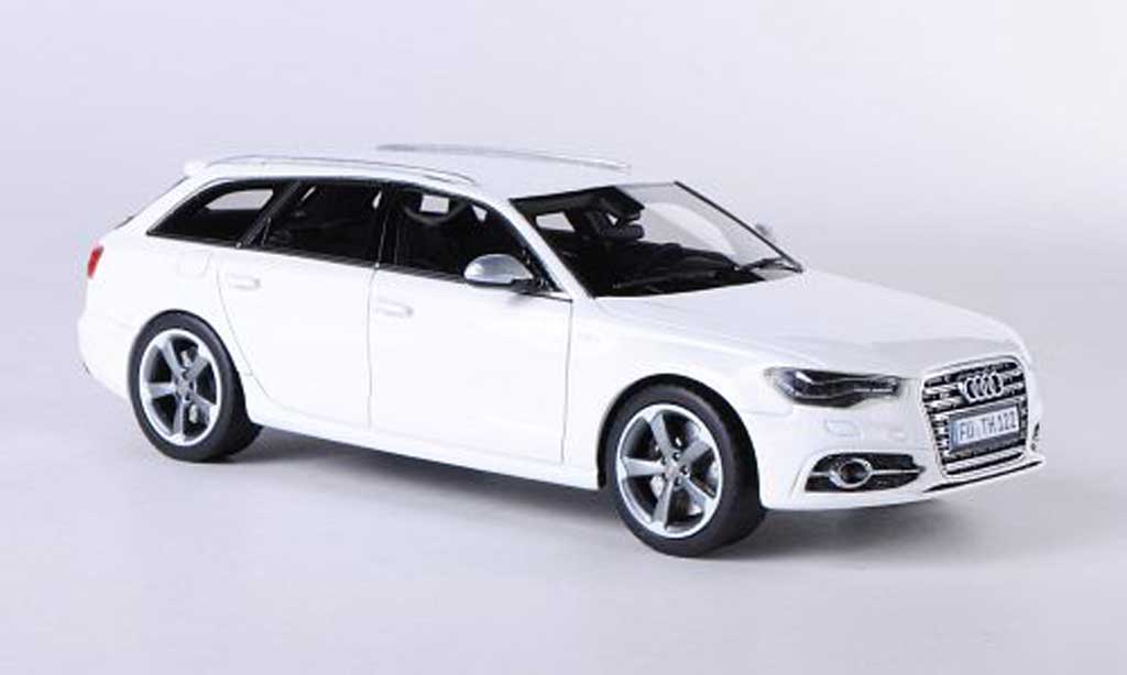 Audi S6 1/43 Schuco Avant (C7) wit 2012 modelauto
