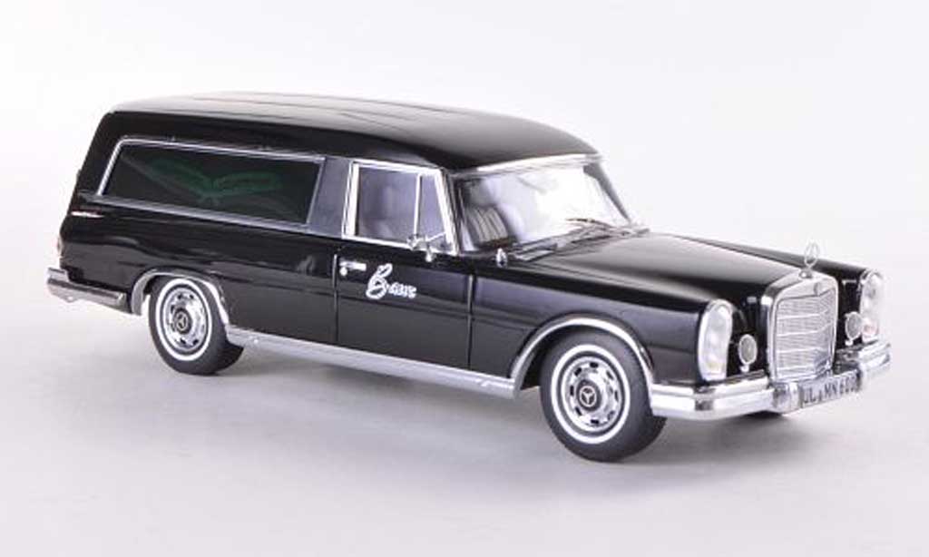Mercedes 600 1/43 Schuco Bestattungswagen modelauto