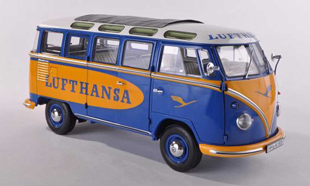 Volkswagen T1 1/18 Schuco Samba Lufthansa modelauto