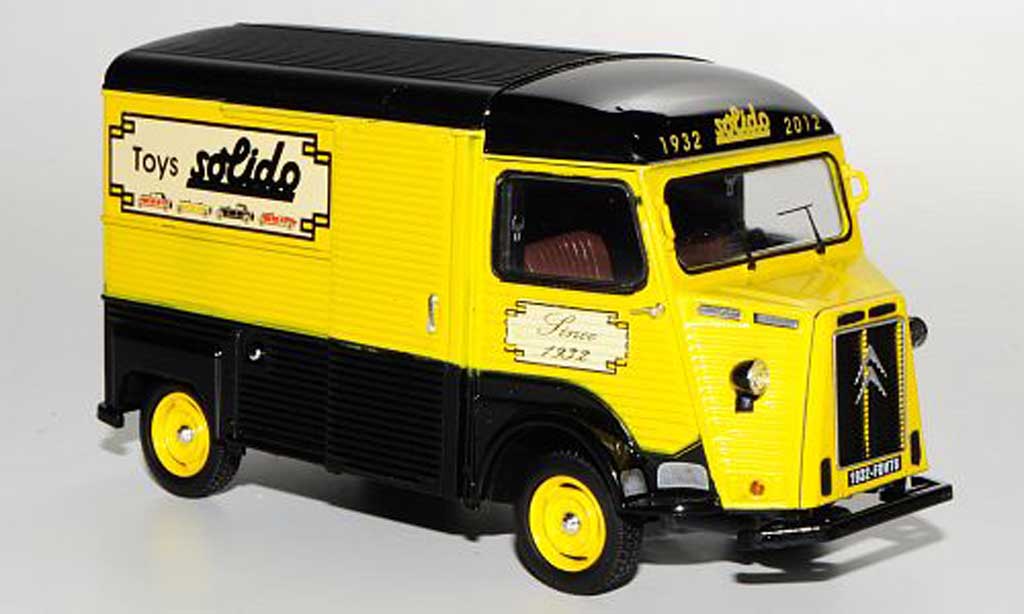 Citroen HY 1/43 Solido Kasten Jouets / 80. Geburtstag / 1932 - 2012 modelauto