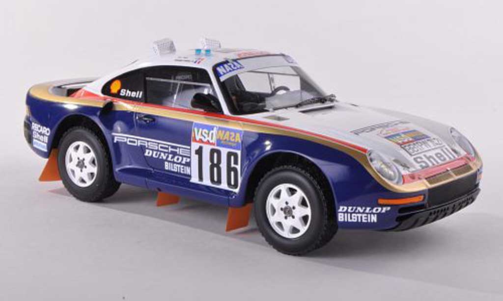 Porsche 959 1986 1/43 TrueScale Miniatures 1986 /50 No.186 Rothmans Rally Dakar R.Metge/D.Lemoyne modelauto