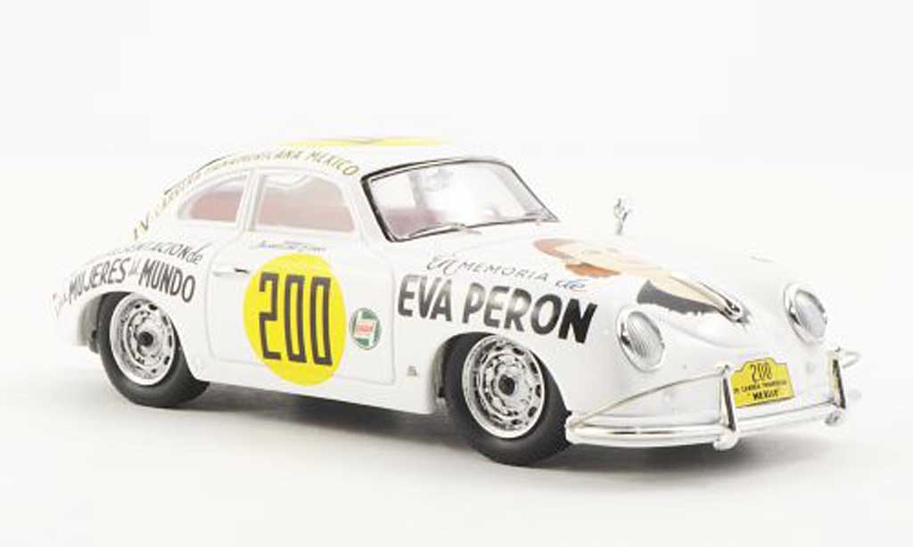 Porsche 356 1953 1/43 TrueScale Miniatures 1953 No.200 J.Evans de Lopez Carrera Panamericana Mexiko modelauto