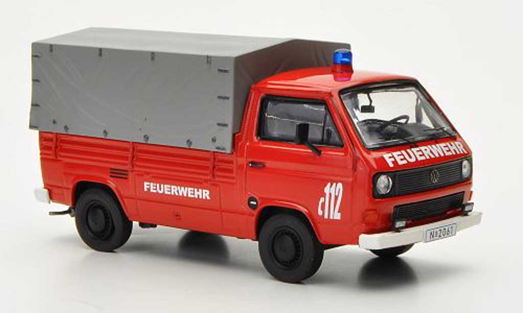 Volkswagen T3 1/43 Premium ClassiXXs b Pritsche/Plane Brandweer modelauto