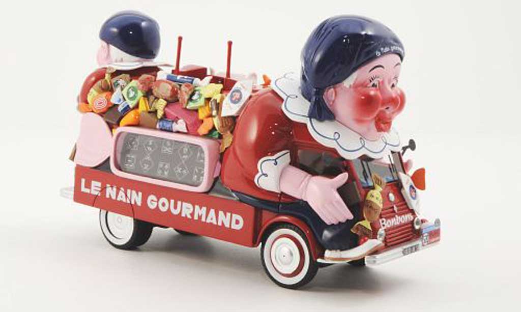 Renault 1400KG 1/43 Provence Moulage Le Nain Gourmand Tour de France 1952 modelauto