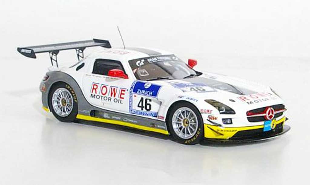 Mercedes SLS 1/43 Minichamps AMG GT3 No.46 Rowe Racing 24h Nurburgring 2011 modelauto