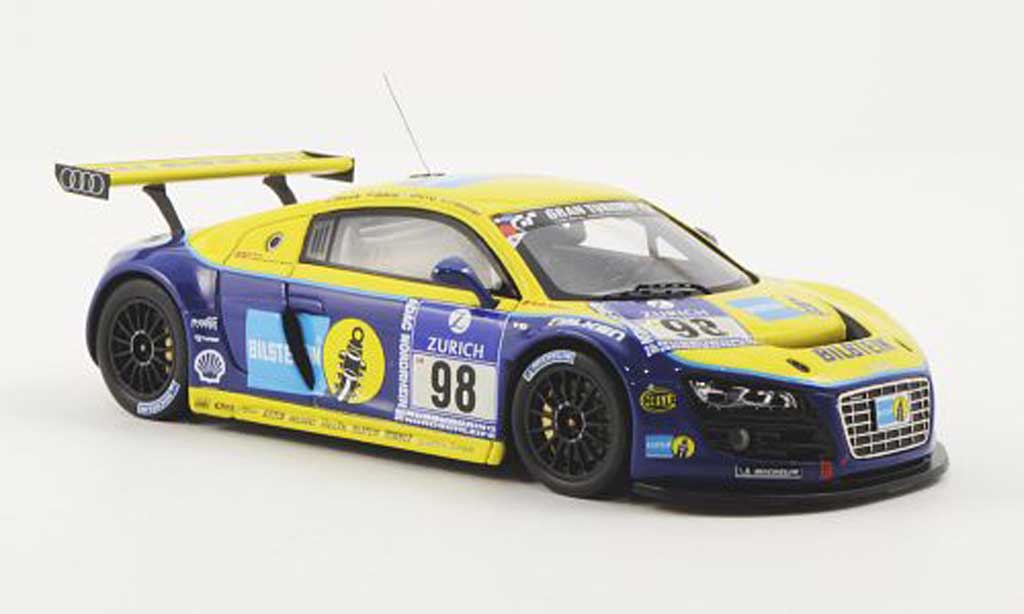 Audi R8 LMS 1/43 Minichamps LMS No.98 Bilstein Phonix Racing Stuck/Biela/Pirro/Fassler 24h Nurburgring 2009 modelauto