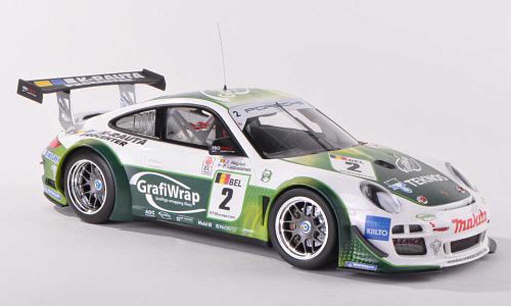 Porsche 997 GT3 1/18 Minichamps GT3 R 2011 No.2 Prospeed Competition FIA GT3 Meisterschaft Lappalainen/Heylen modelauto