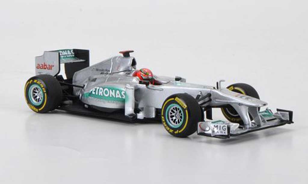 Mercedes F1 2012 1/43 Minichamps 2012 AMG Petronas Team No.7 M.Schumacher Prasentationsfahrzeug modelauto