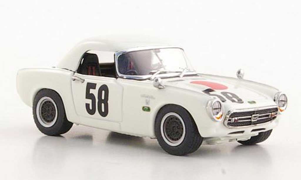 Honda S800 1/43 Ebbro Racing No.58 T.Ikuzawa 500km Nurburgring 1967 modelauto