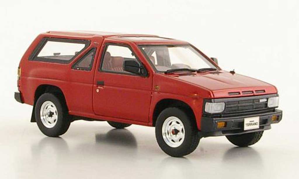 Nissan Terrano 1/43 Hi Story (R3M) rood 3-portes RHD 1986 modelauto