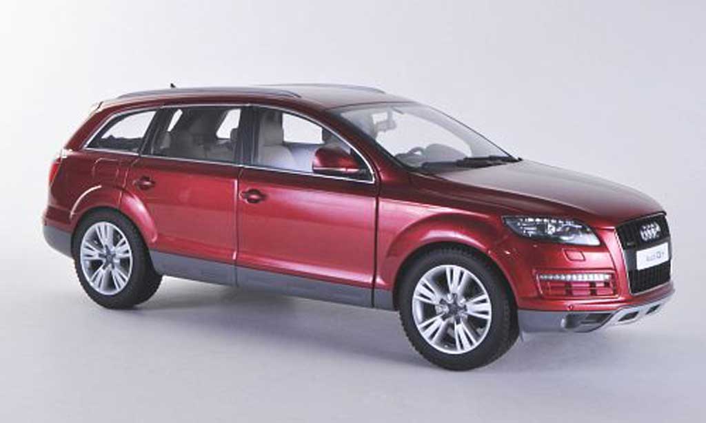 Audi Q7 1/18 Kyosho rood 2009 modelauto