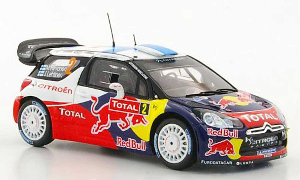 DS Automobiles DS3 WRC 2012 1/43 Spark WRC 2012 No.2 Total M.Hirvonen / J.Lehtinen Rally Monte Carlo modelauto
