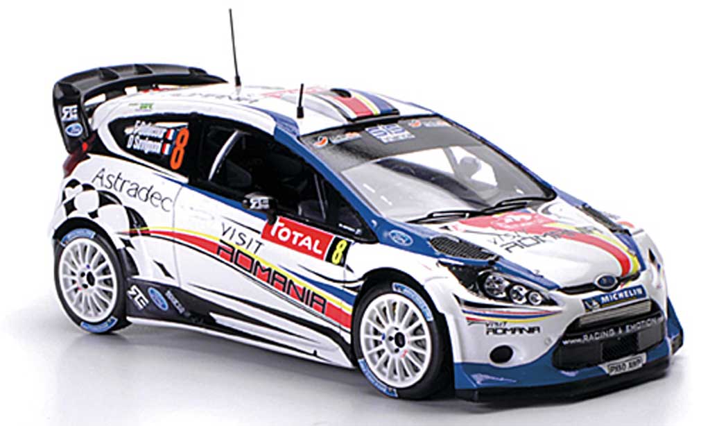 Ford Fiesta WRC 1/43 Spark WRC No.8 Romania Rally Monte Carlo 2012 modelauto