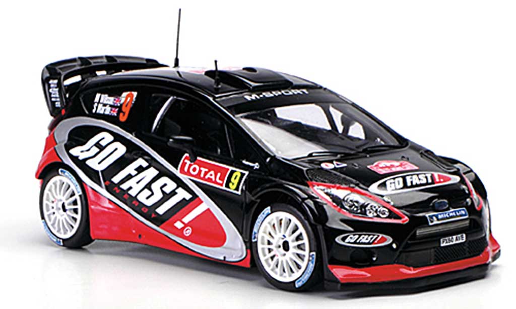 Ford Fiesta WRC 1/43 Spark WRC No.9 Go Fast Rally Monte Carlo 2012 modelauto