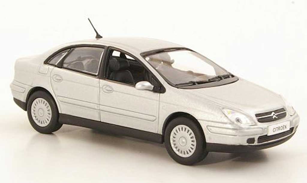 Citroen C5 1/43 Norev grijs 2001 modelauto