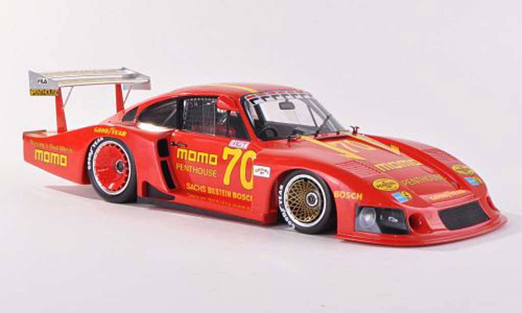 Porsche 935 1981 1/18 Spark 1981 /78 No.70 Momo G.Moretti Norisring modelauto