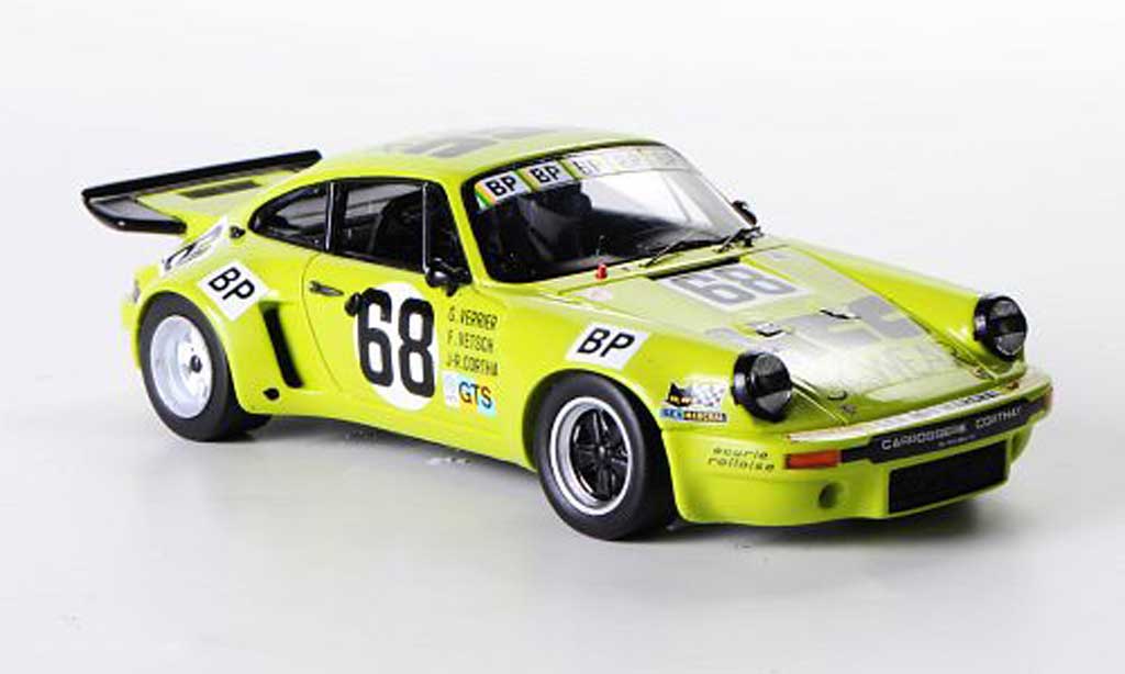 Porsche 930 1/43 Spark Carrera No.68 G.Verrier / F.Vetsch / J.-R.Corthay 24h Le Mans 1975 modelauto