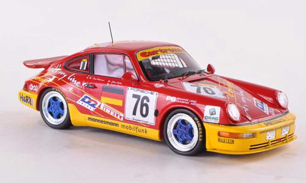 Porsche 993 Carrera Cup 1/43 Spark 964 Carrera Cup No.76 Lorinser 24h Le Mans 1 E.Calderari/L.Pagotto/L.Keller modelauto