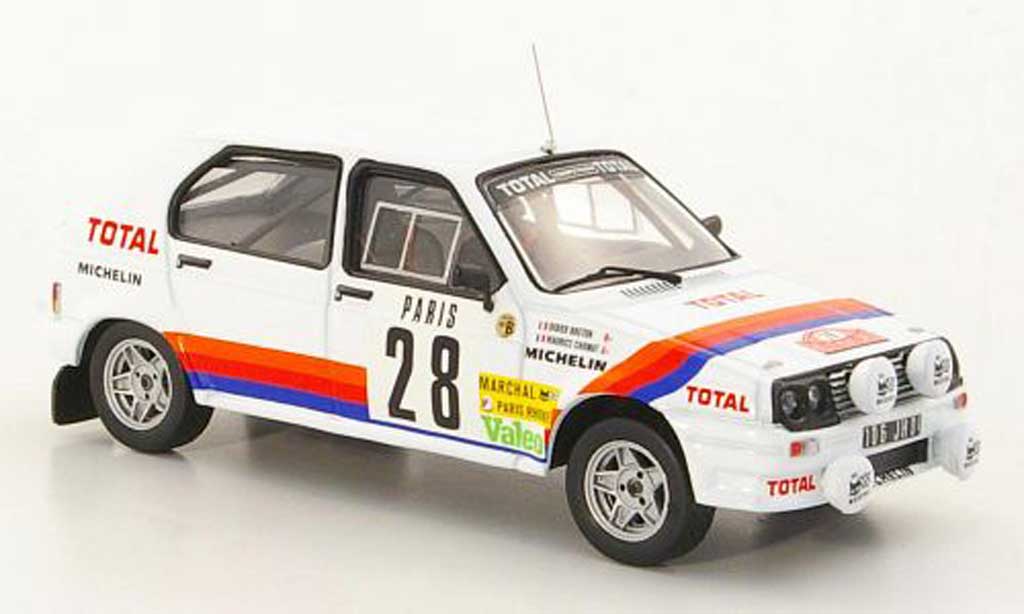 Citroen Visa 1/43 IXO Chrono No.28 M.Chomat / D.Breton Rally Monte Carlo modelauto