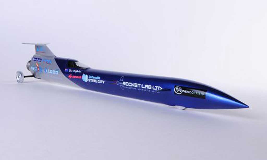Aussie Invader 5R 1/43 Spark R.McGlashan 1000 mph-Projekt modelauto