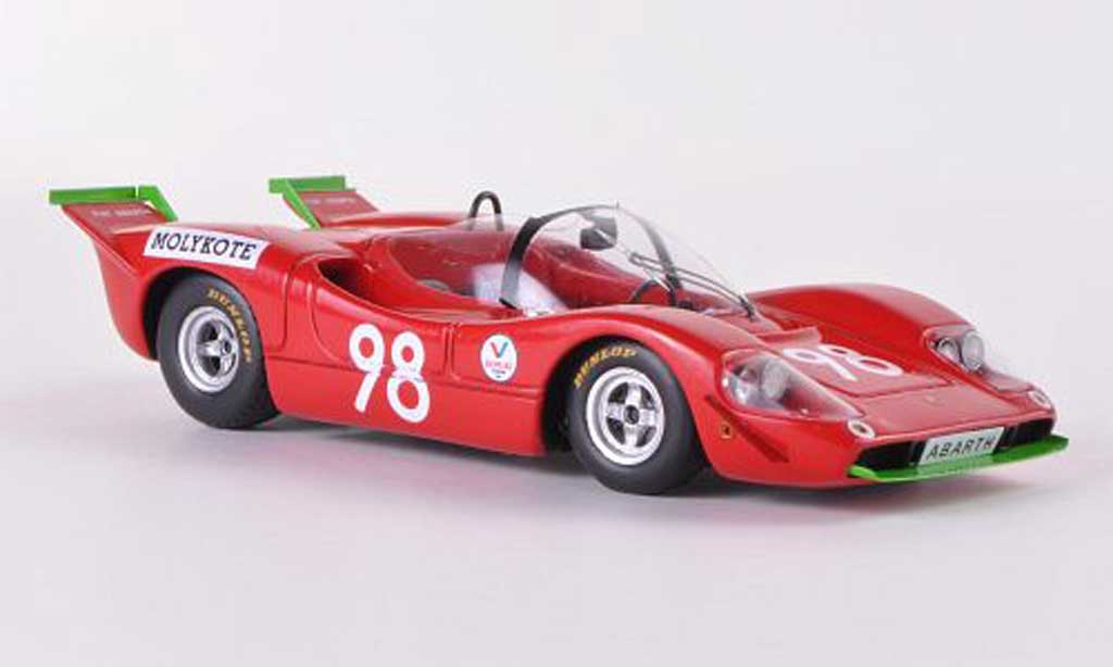 Abarth 2000 1/43 Spark Sport No.98 L.Taramazzo / G.Virgilio Targa Florio 1970 modelauto