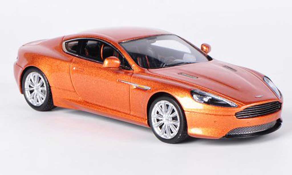 Aston Martin Virage 1/43 Spark bruin LHD 2012 modelauto