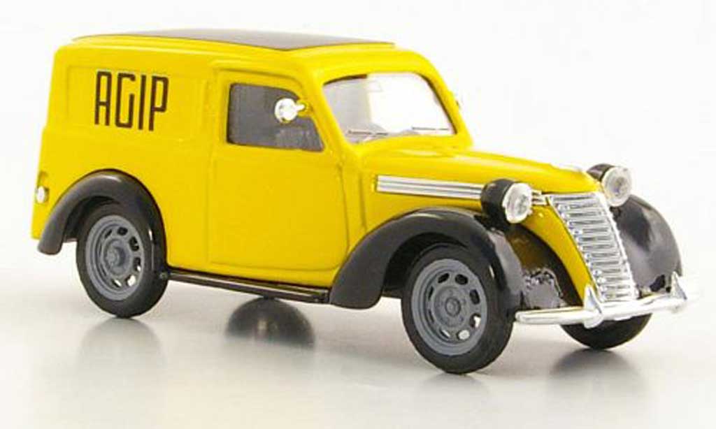 Fiat 1100 1/43 Brumm Furgone Agip 1950 modelauto