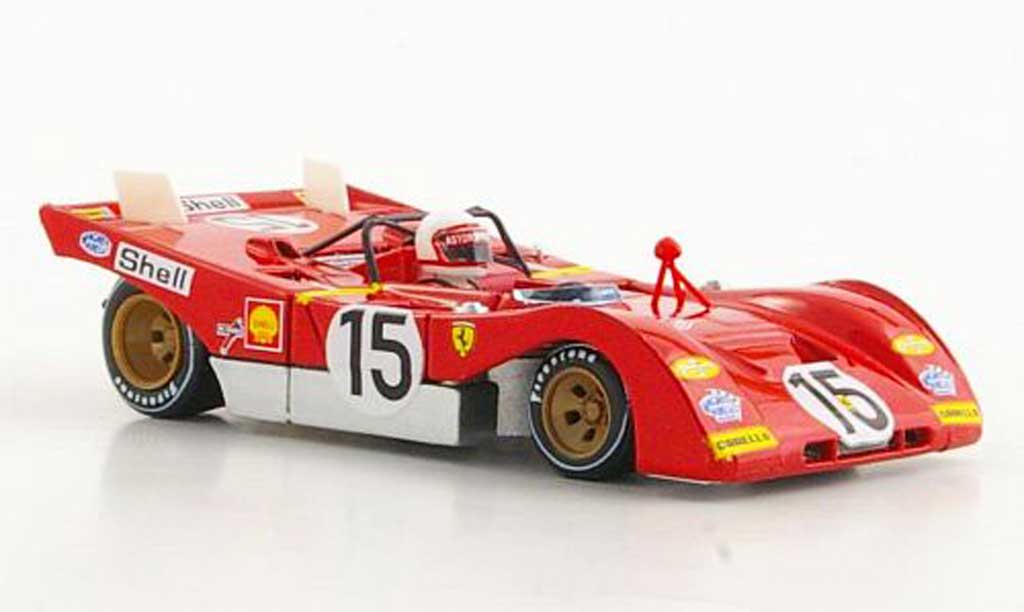 Ferrari 312 PB 1/43 Brumm PB No.15 J.Ickx / C.Regazzoni 1000Km Monza 1971 modelauto
