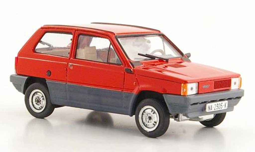 Seat Panda 1/43 Brumm 35 rood Plaza de Toros - Pamplona modelauto