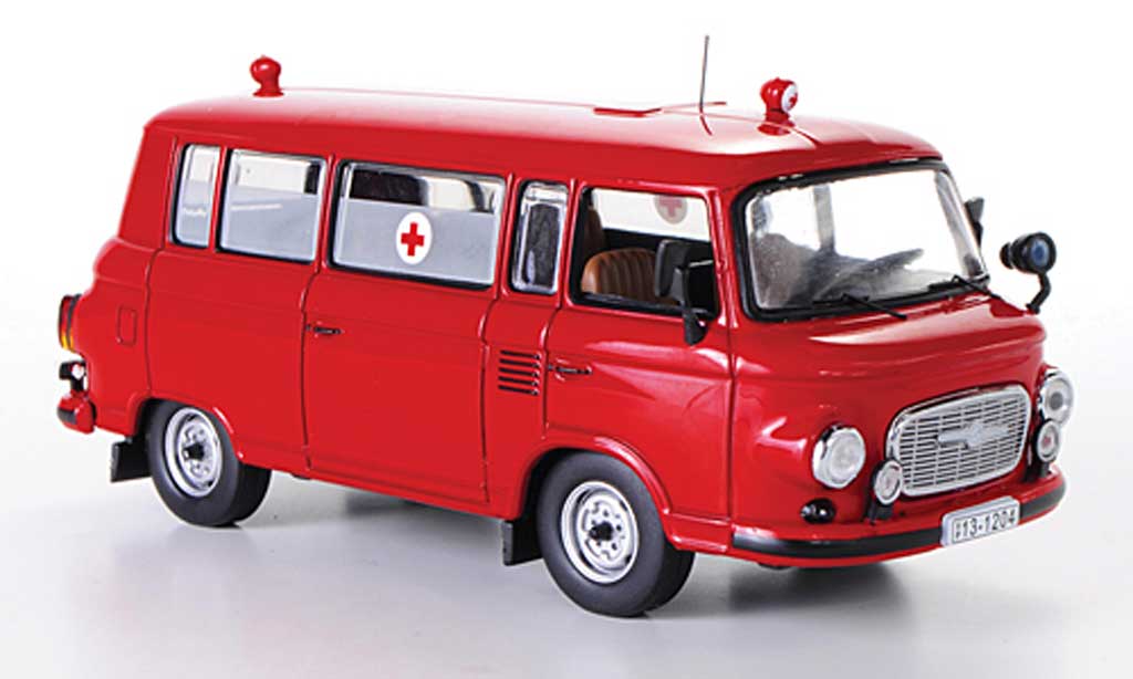Barkas B1000 1/43 IST Models Brandweer 1970 modelauto