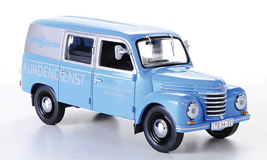 Porsche 901 1/43 IST Models V/2 Bestelwagen Barkas Kundendienst 1954 modelauto