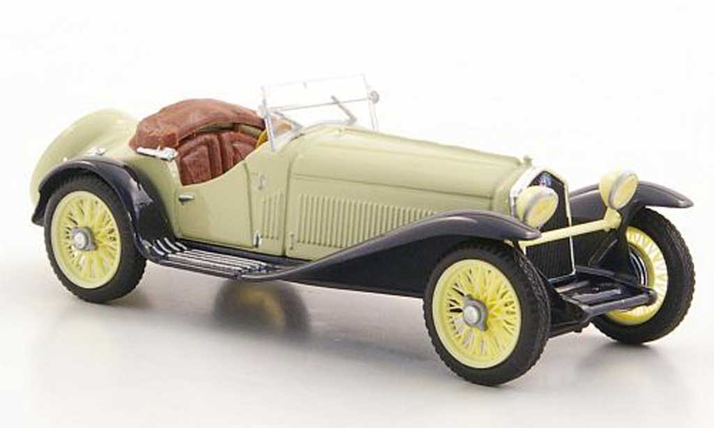 Alfa Romeo 2300 1/43 Brumm beige/blauw modelauto