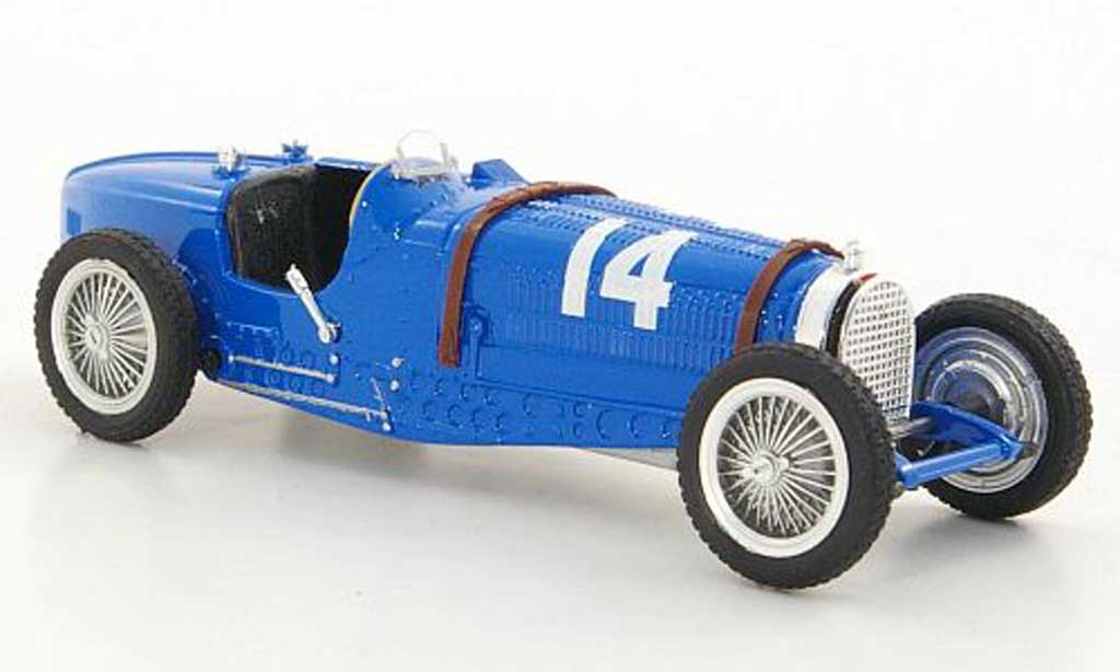 Bugatti Type 59 1/43 Brumm No.14 T.Nuvolari GP Frankreich 1934 modelauto