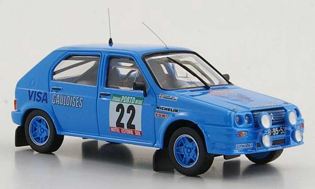 Citroen Visa 1/43 Mini Partes Chrono Gr.B No.22 F.Romaozinho / P.Almeida Rally Portugal 1983 modelauto