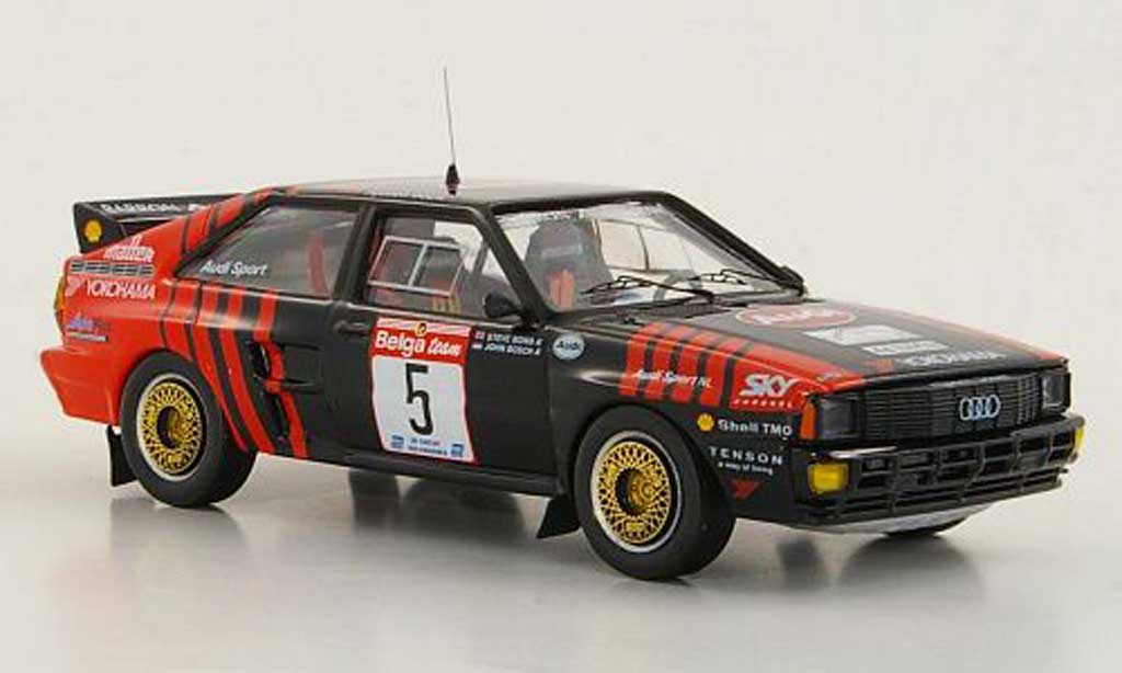 Audi Quattro 1/43 Trofeu No.5 J.Bosch / S.Bond Circuit des Ardennes 1986 modelauto