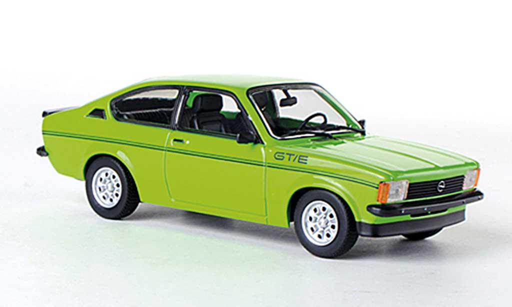 Opel Kadett C 1/43 Minichamps C GT/E grun Sondermodell MCW 1978 modelauto