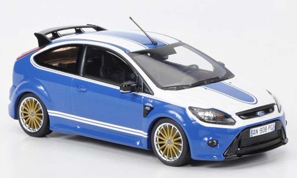 Ford Capri 1/43 Minichamps Focus Le Mans Edition blauw (Design 1972) Sondermodell MCW 2010 modelauto