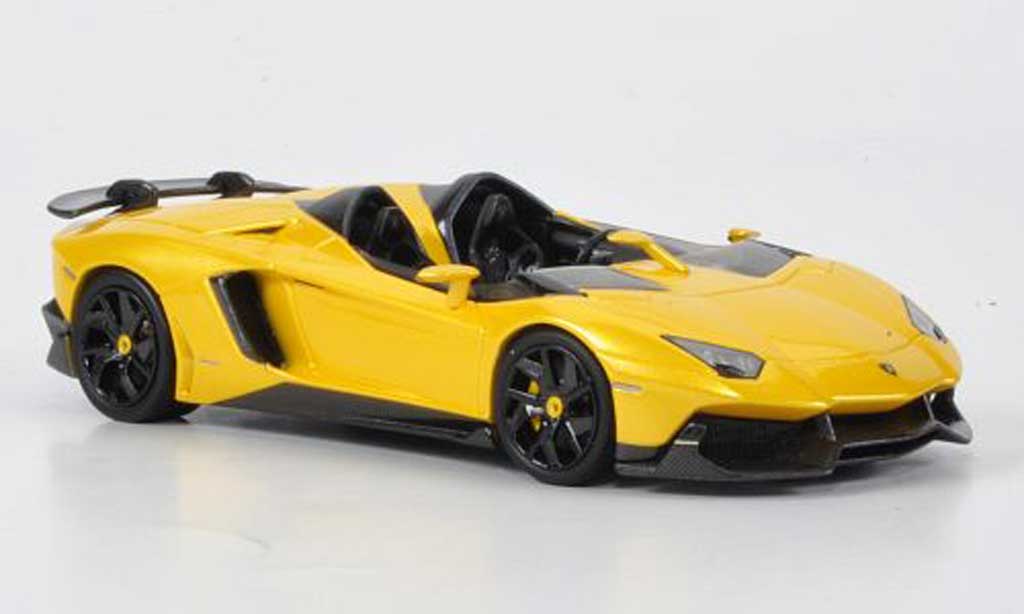 Lamborghini Aventador J 1/43 Look Smart J Autosalon Genf geel 2012 modelauto
