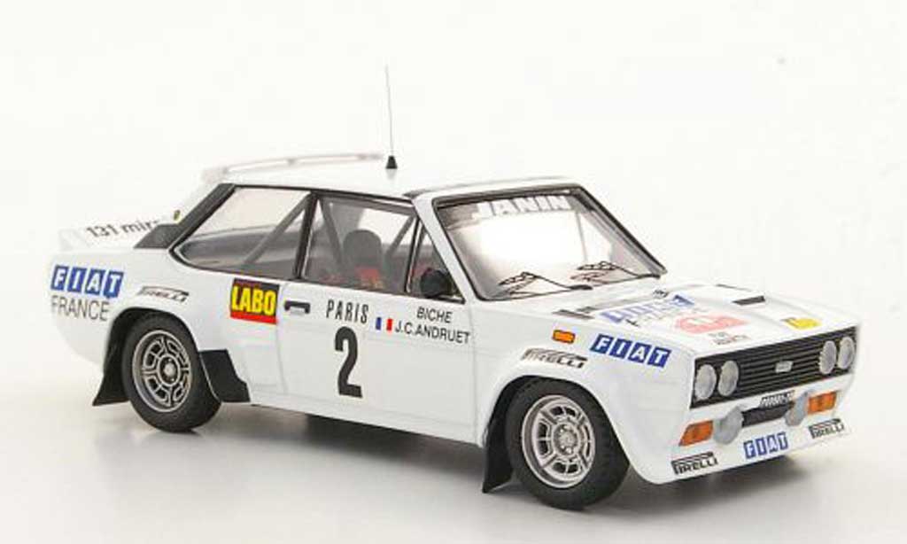 Fiat 131 Abarth 1/43 Trofeu Abarth No.2 J.C.Andruet / Biche Rally Monte Carlo 1978 modelauto